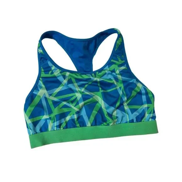 3 Pack | Old Navy | Avia | Women's Medium Racerback Sports Bras | Colorful - Picture 5 of 7
